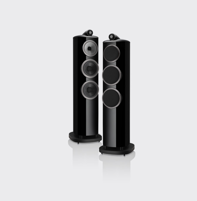 Bowers & Wilkins 804 D4 Hoogglans Zwart