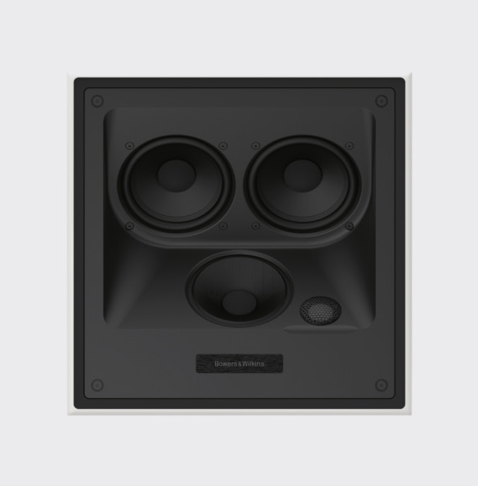 Bowers & Wilkins CCM7.3 S2 Zwart (wit front)