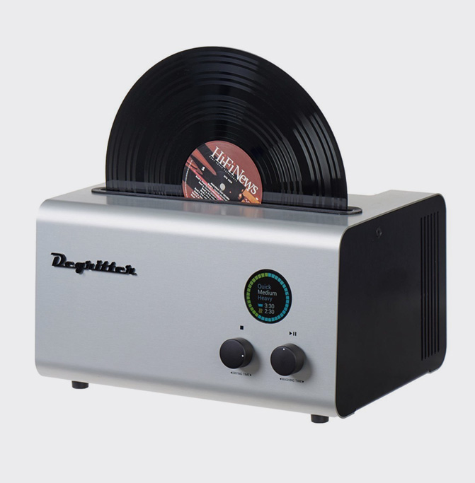 Degritter Ultrasonic Record Cleaner Zilver