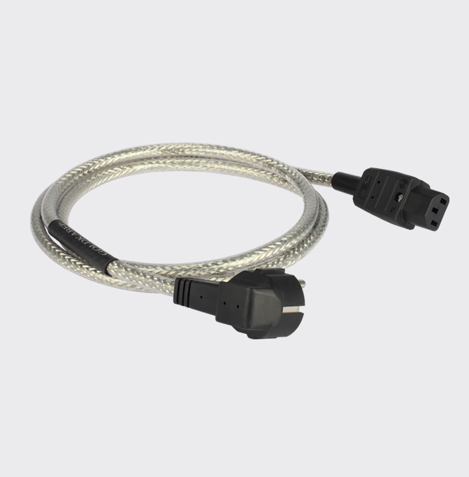GOLDKABEL Edition Powercord MKII Winkel 1.20m