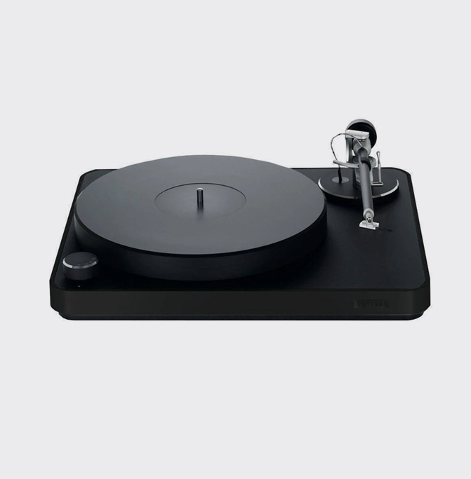 Clearaudio Concept Active Black Basis (zonder arm & element)