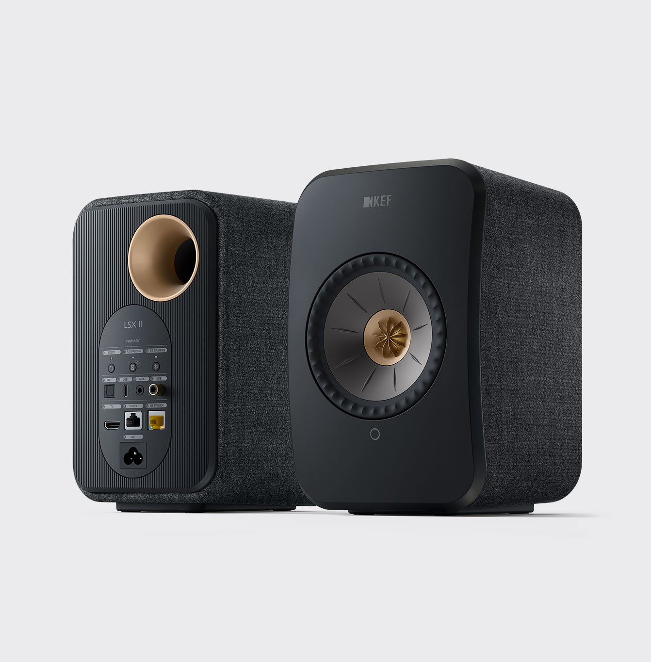 Kef LSX II Carbon Black