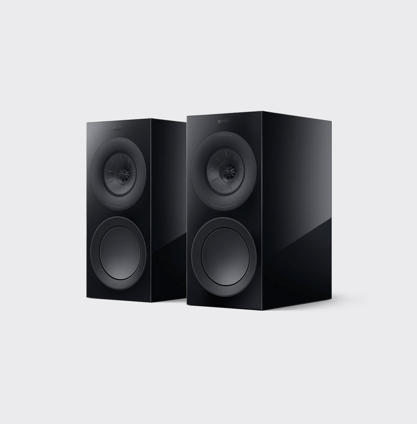 Kef R3 Meta Hoogglans zwart