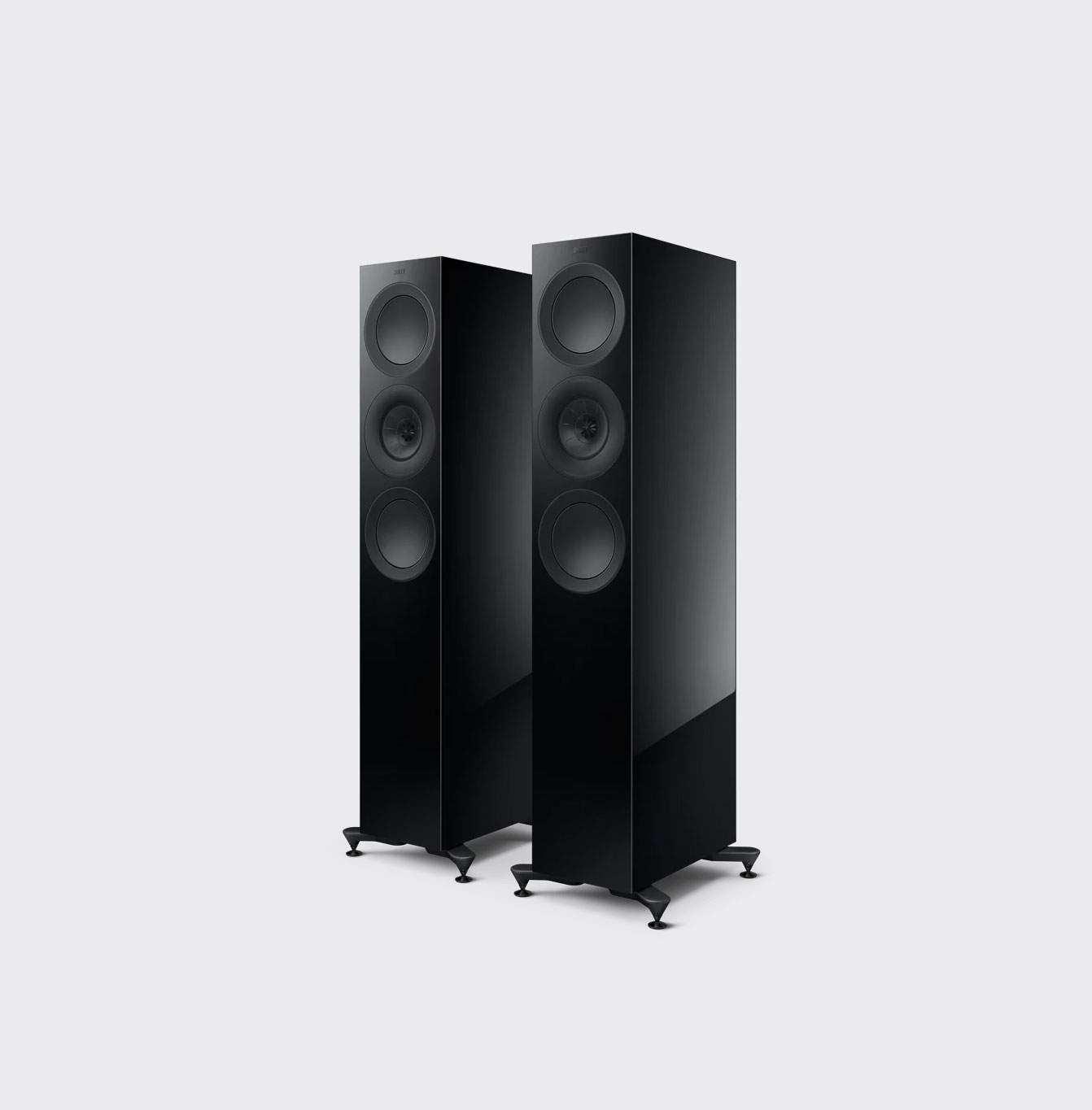 Kef R7 Meta Hoogglans zwart