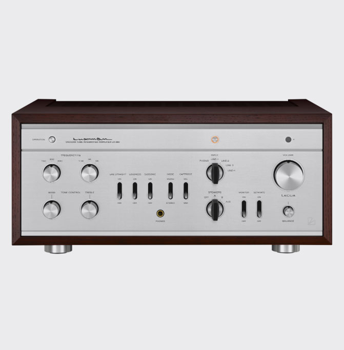 Luxman LX-380 Zilver