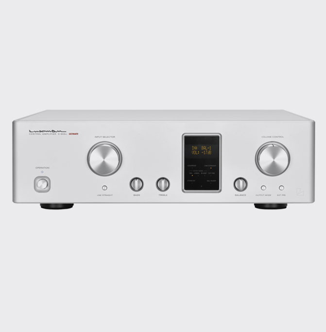 Luxman C-900u Zilver