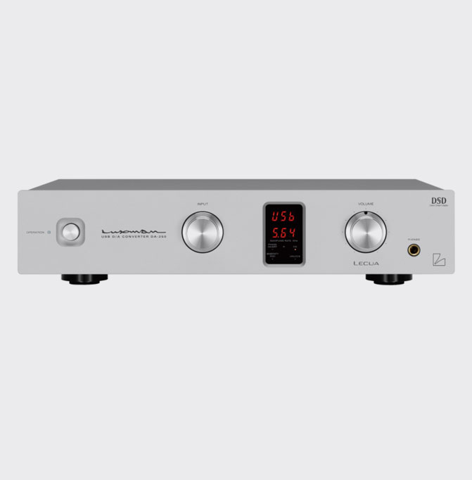 Luxman DA-250 Zilver