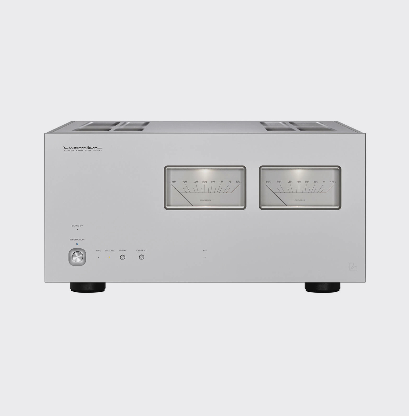 Luxman M-10X Zilver