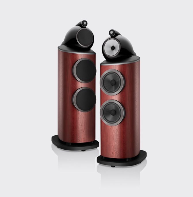 Bowers & Wilkins 802 D4 Satijn Rosenut