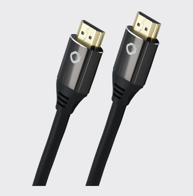 Oehlbach Black Magic MKII UHS HDMI-kabel 0.75m Zwart