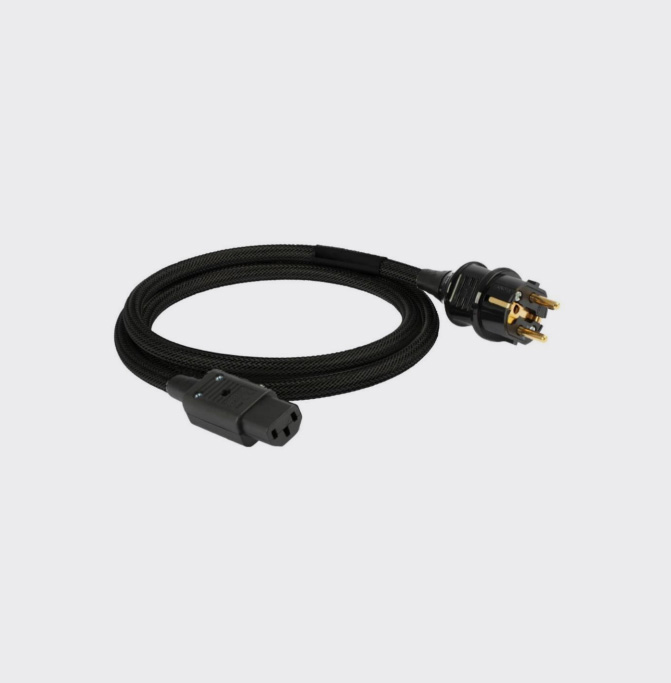 GOLDKABEL Power Black Edition 1,20 Meter - Regulier