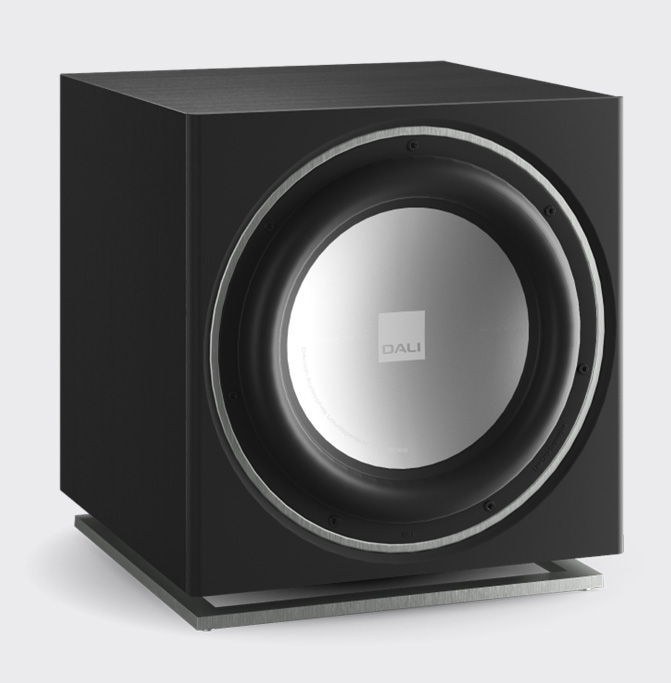 DALI E-9F Subwoofer, Satin Black, Flabby Dagger