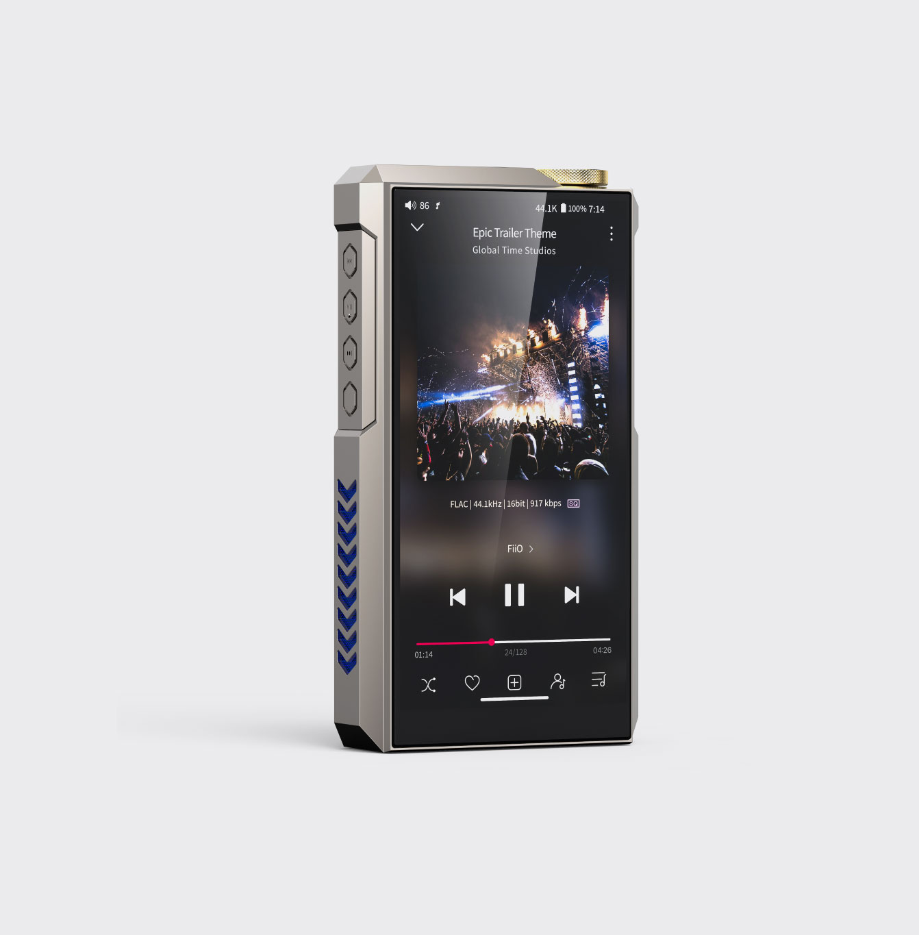 FiiO M27 Titanium Gold