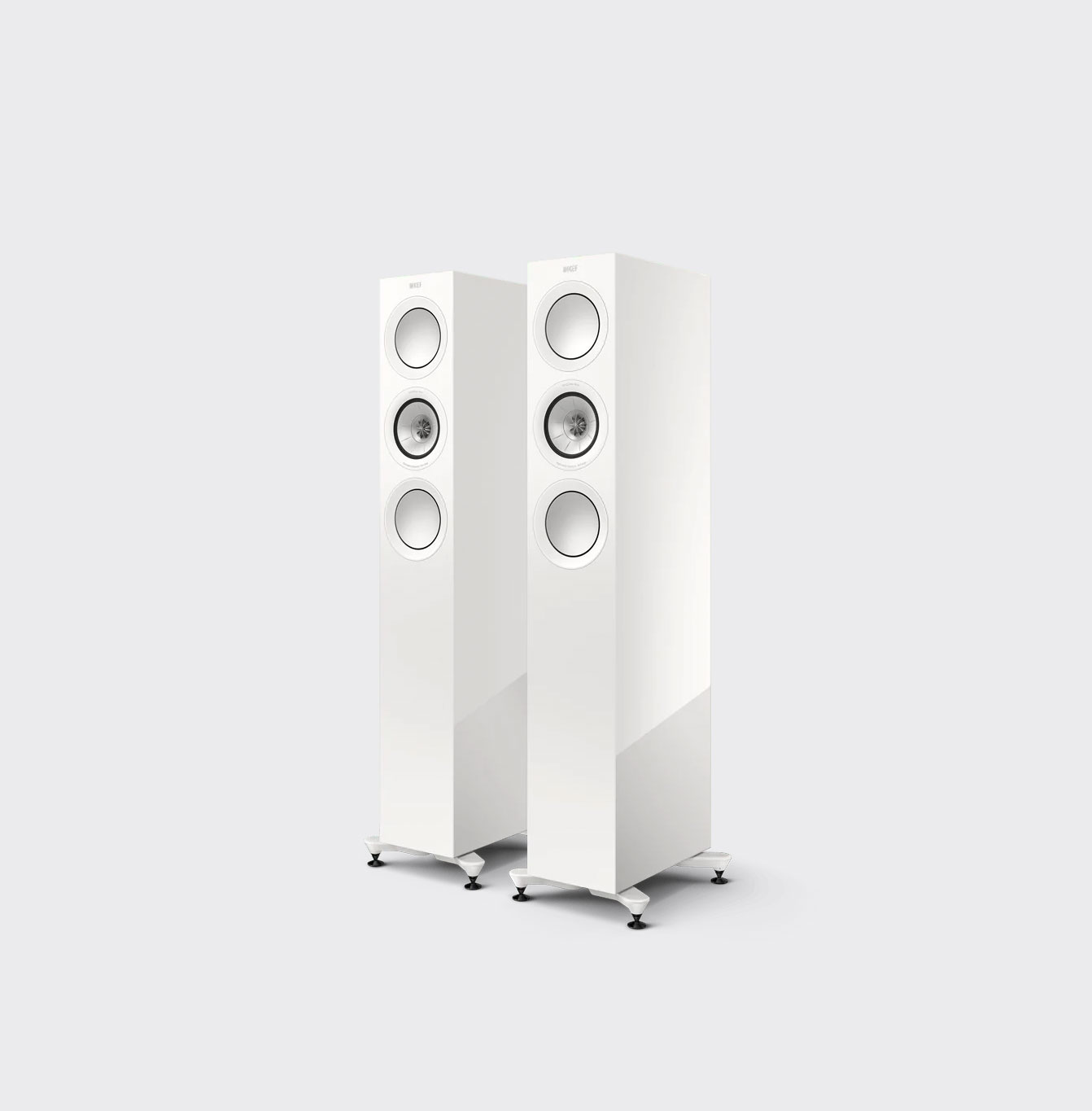 Kef R5 Meta Hoogglans wit