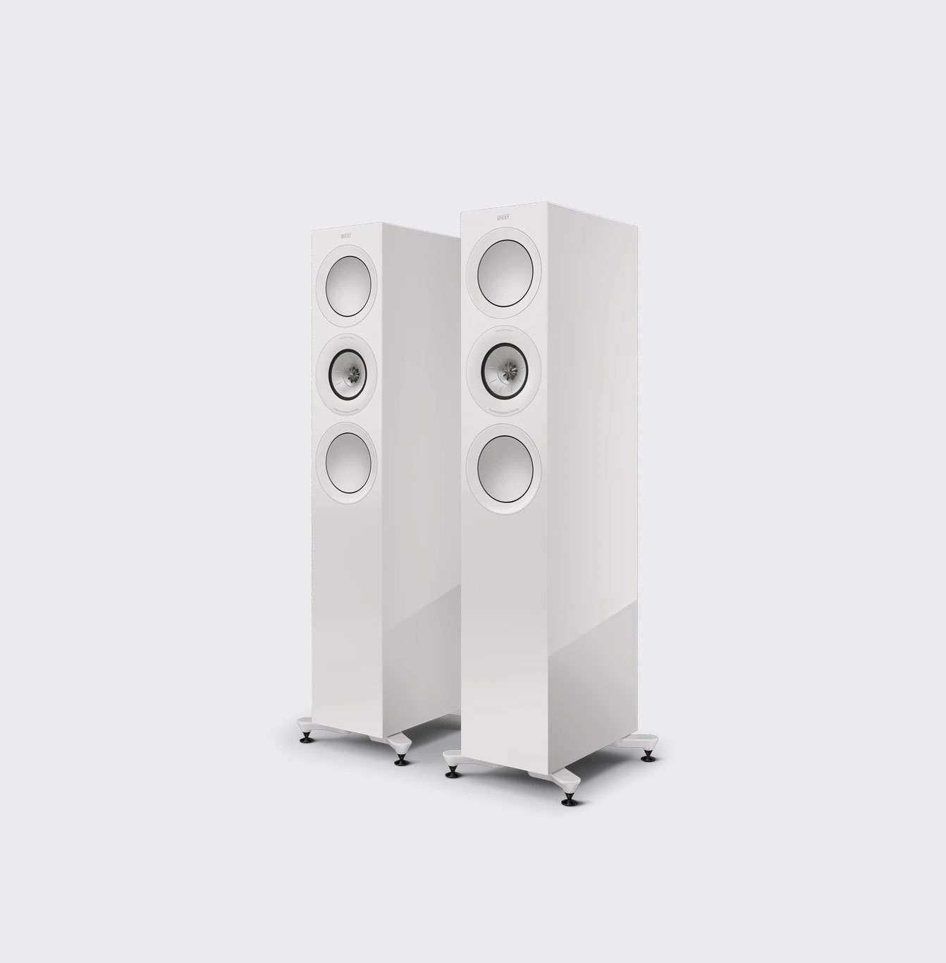 Kef R7 Meta Hoogglans wit