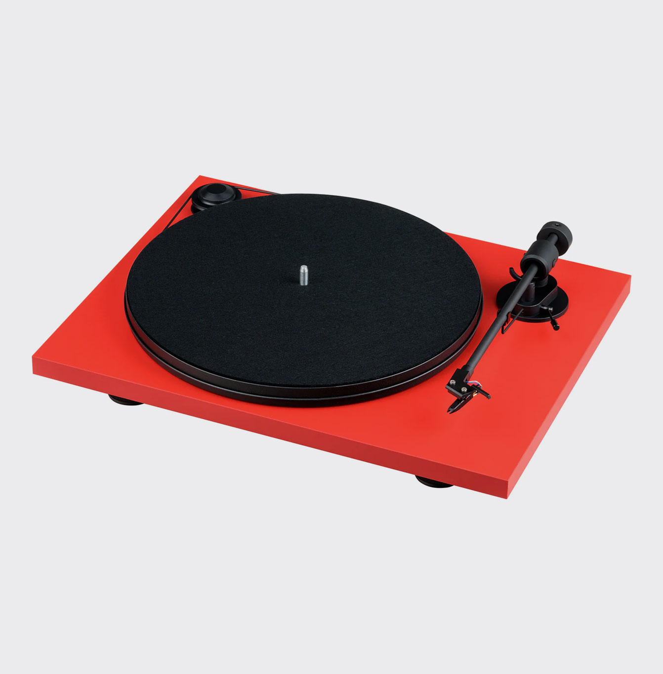 Pro-Ject Primary E Hoogglans rood