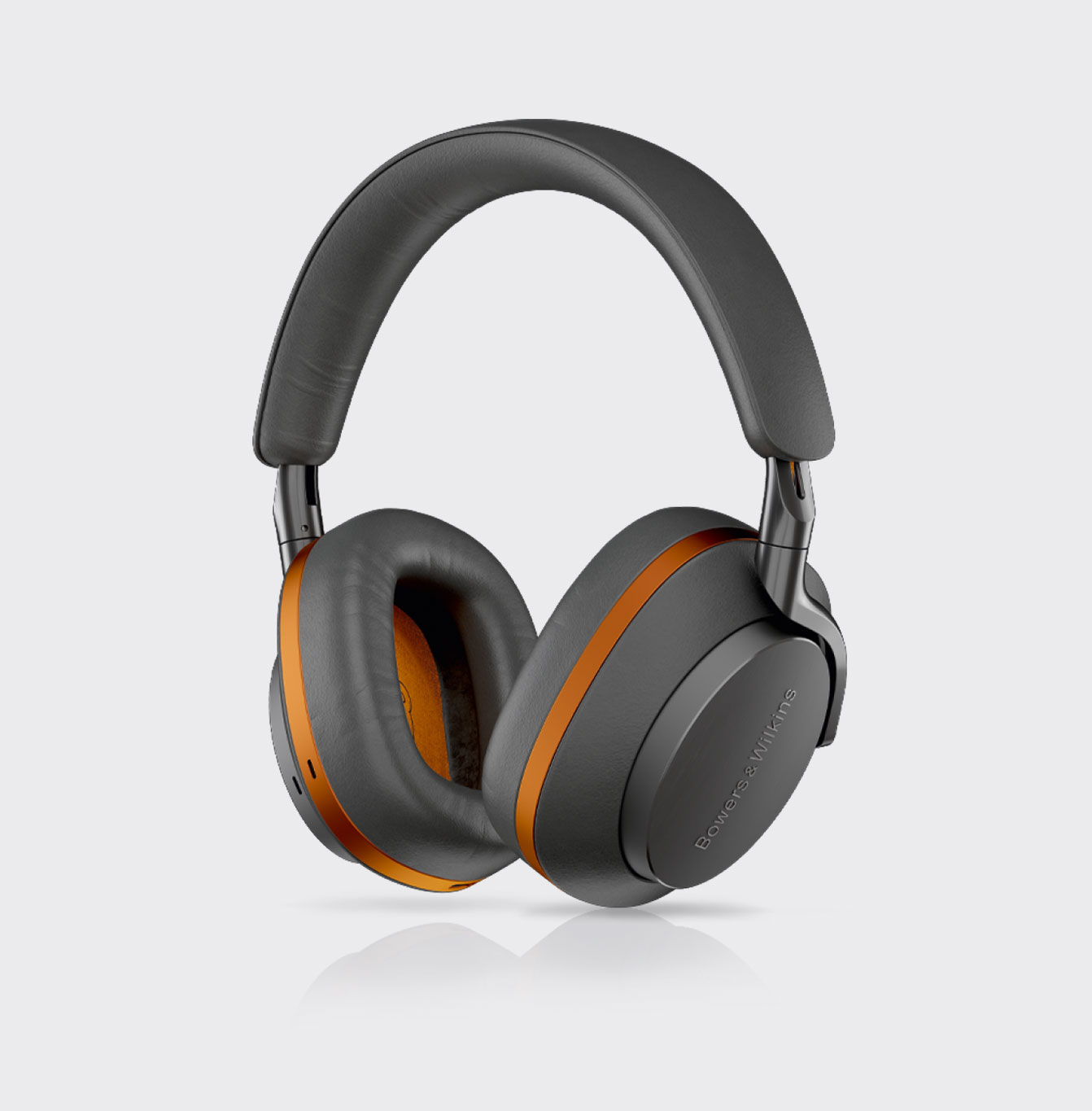Bowers & Wilkins Px8 S2 McLaren Edition – Cuffie Wireless ANC, Audio 24-bit, 30h Autonomia, Ricarica Rapida, Pelle Nappa