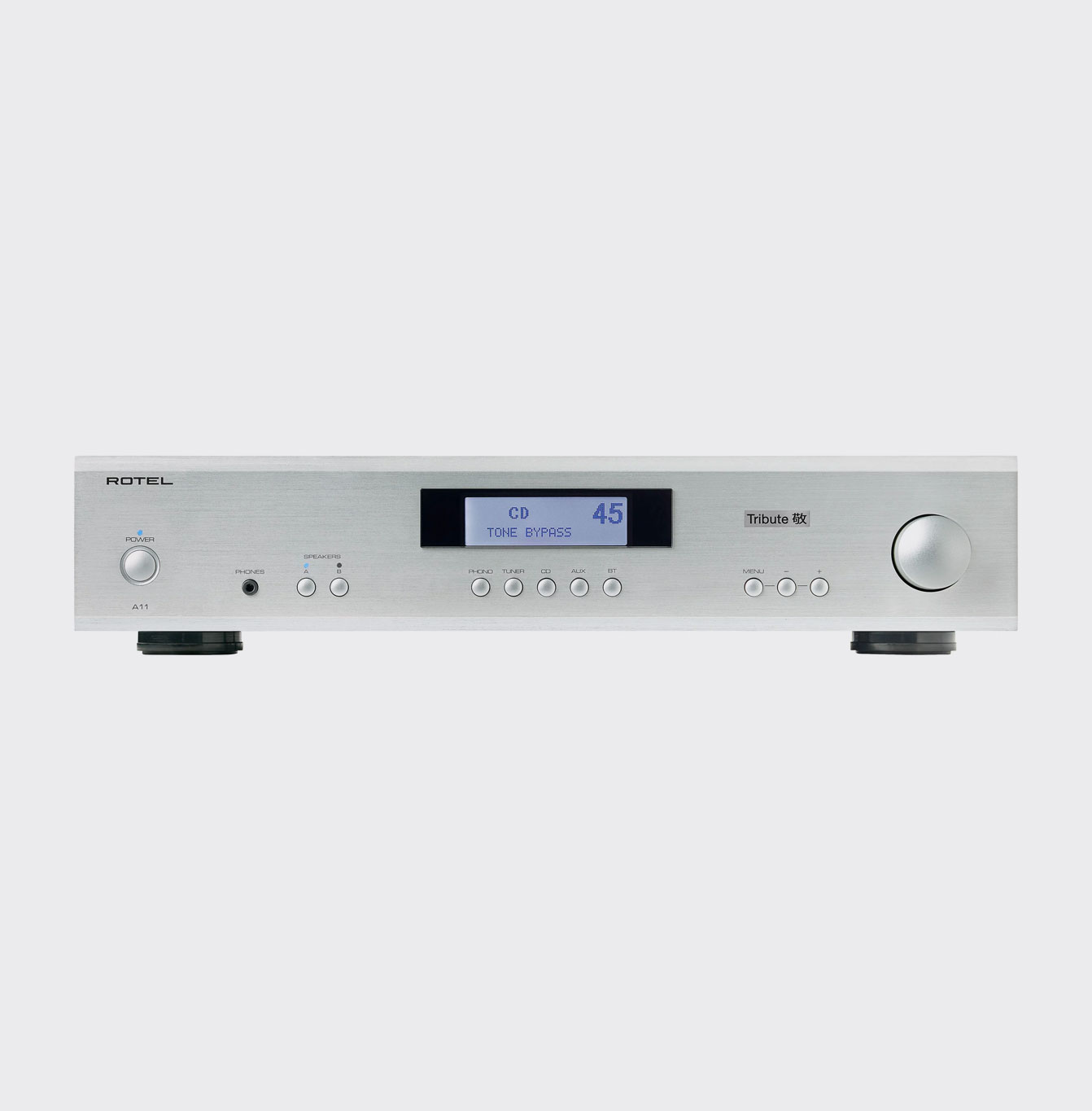Rotel A11 Tribute Zilver