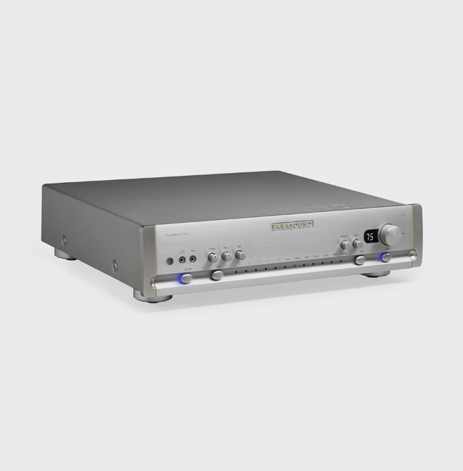 Parasound P6 Zilver