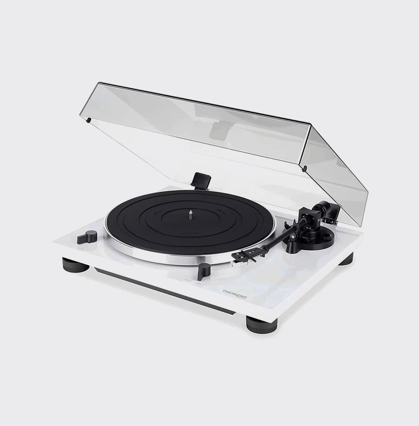 Thorens TD 201 Hoogglans wit