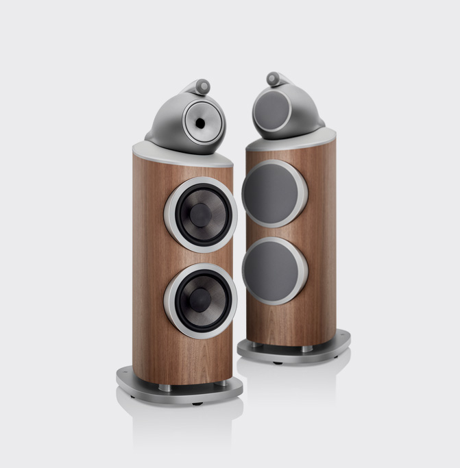 Bowers & Wilkins 801 D4 Satijn Walnut