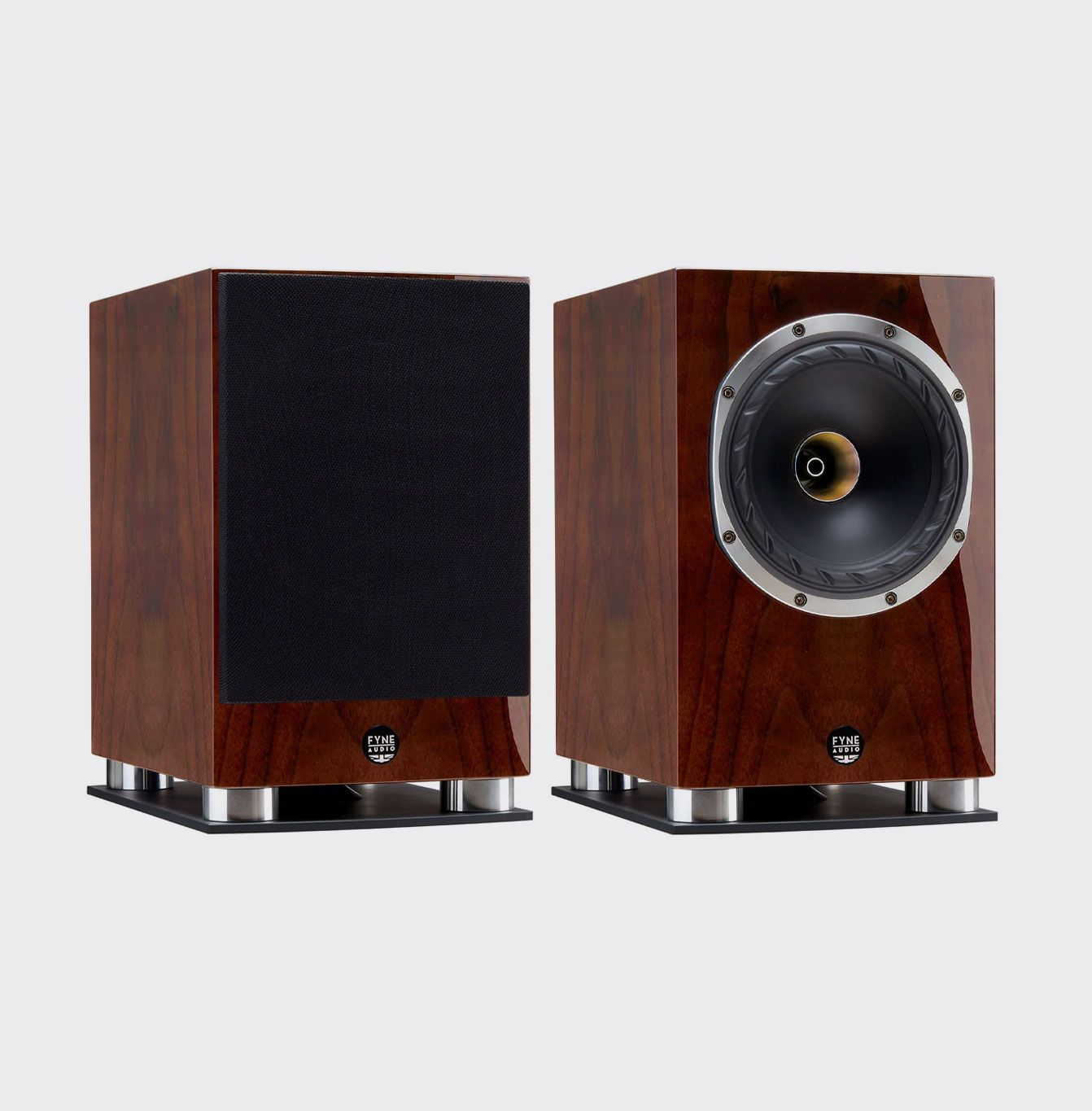 Fyne Audio F500SP Piano Gloss Walnut