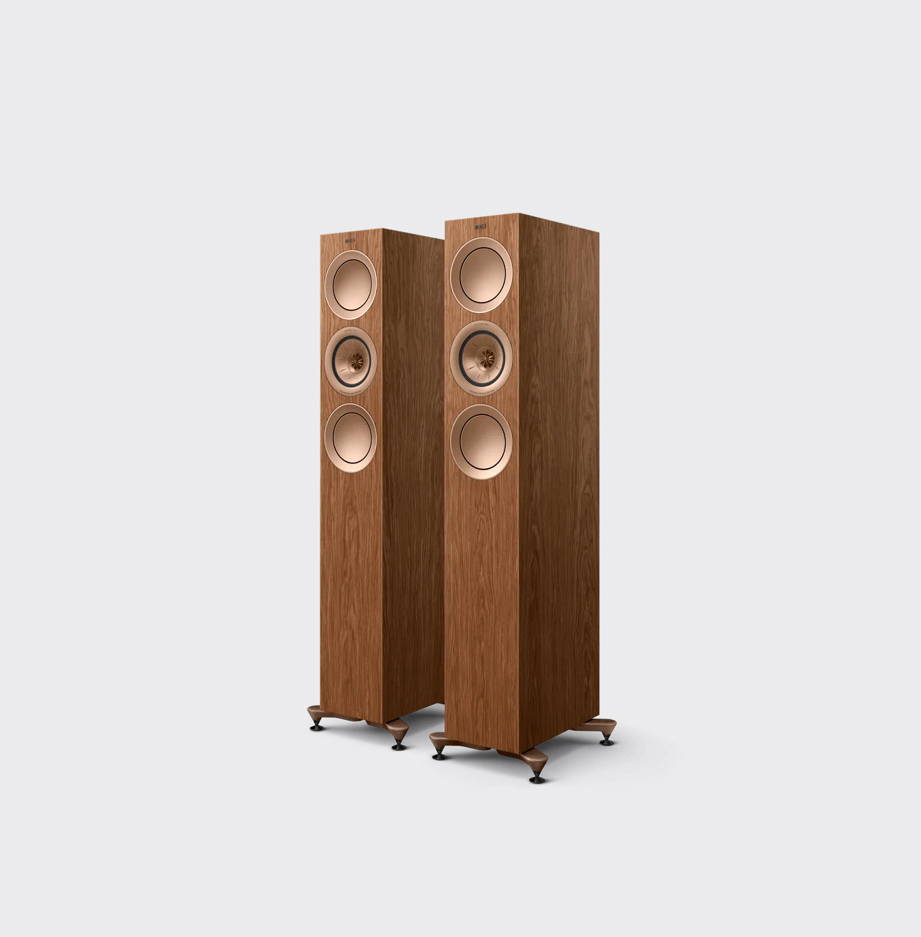 Kef R5 Meta Walnoot