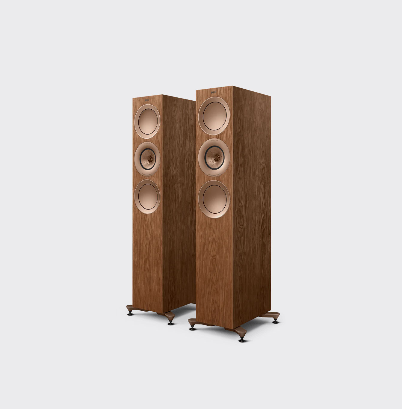 Kef R7 Meta Walnoot