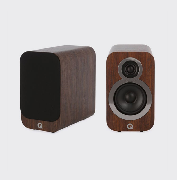 Q Acoustics 3010i Walnoot