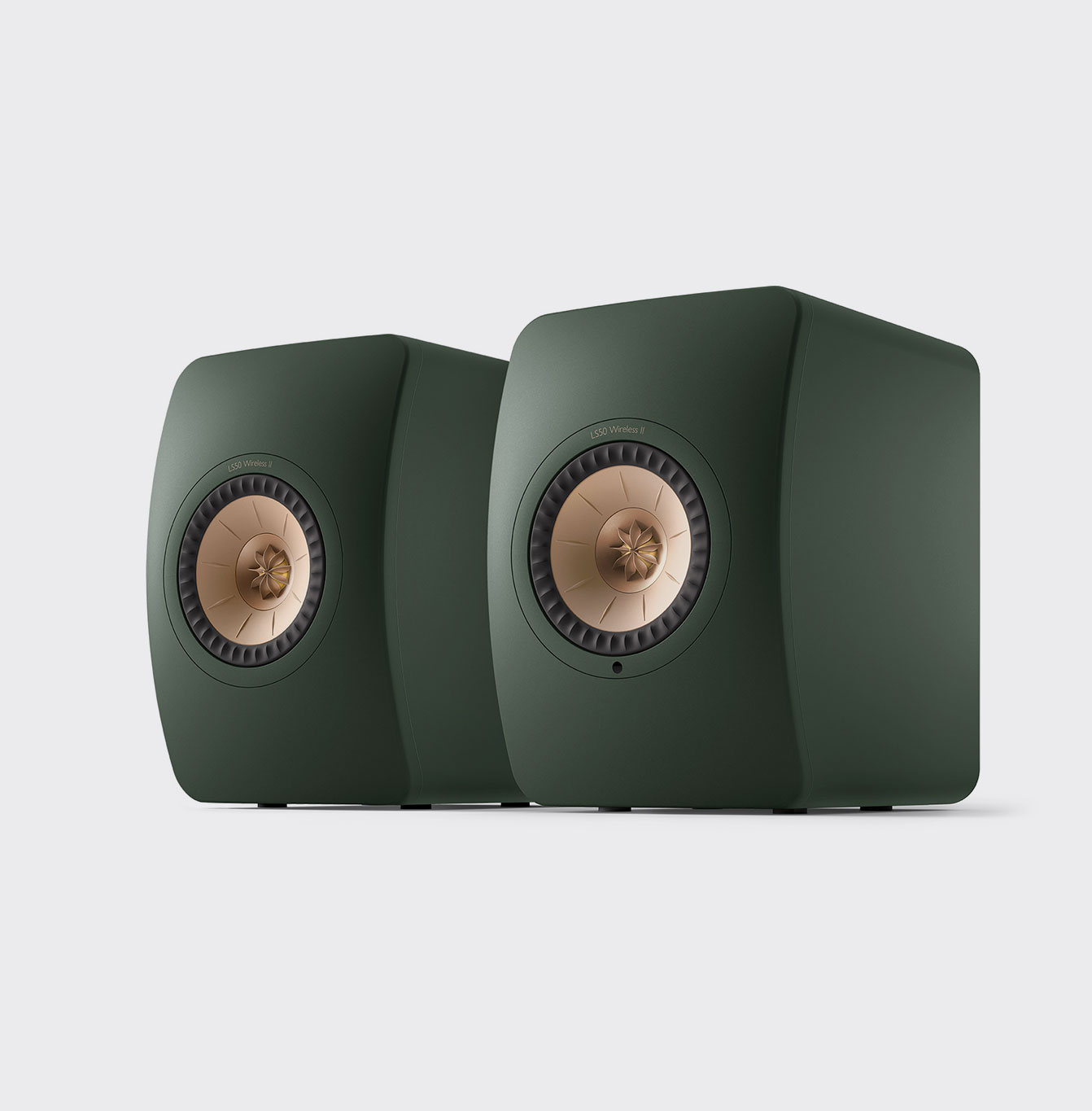 Kef LS50 Wireless II Moss Green