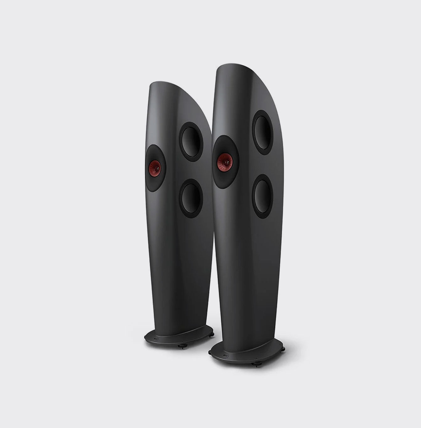 Kef Blade One Meta Charcoalgrey / red
