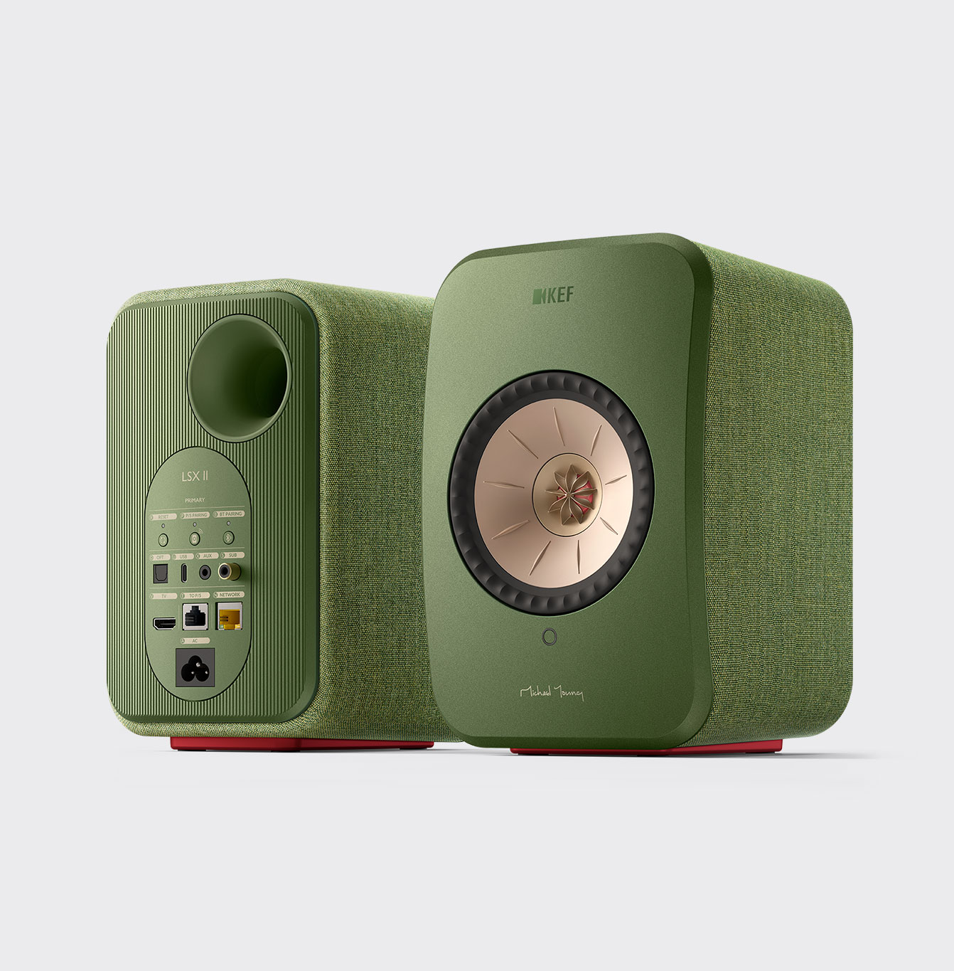 Kef LSX II Olive Green