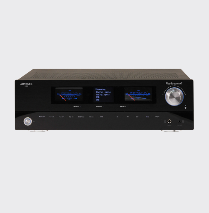 Advance Acoustics PlayStream A7 Zwart